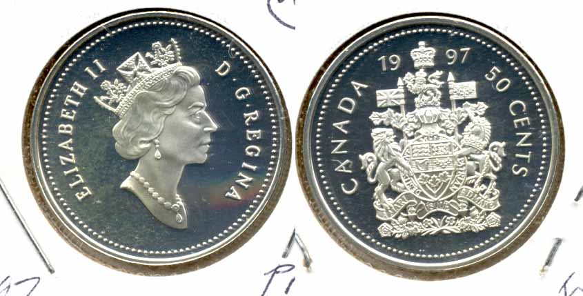 1997 Canada 50 Cents Proof