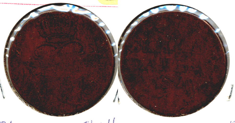 1771 Denmark Skilling AG-3