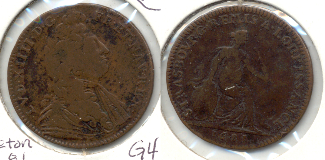 1681 France Jeton Good-4