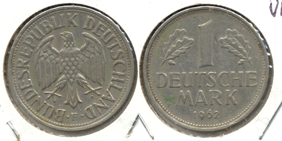 1962-F Germany 1 Mark VF-20