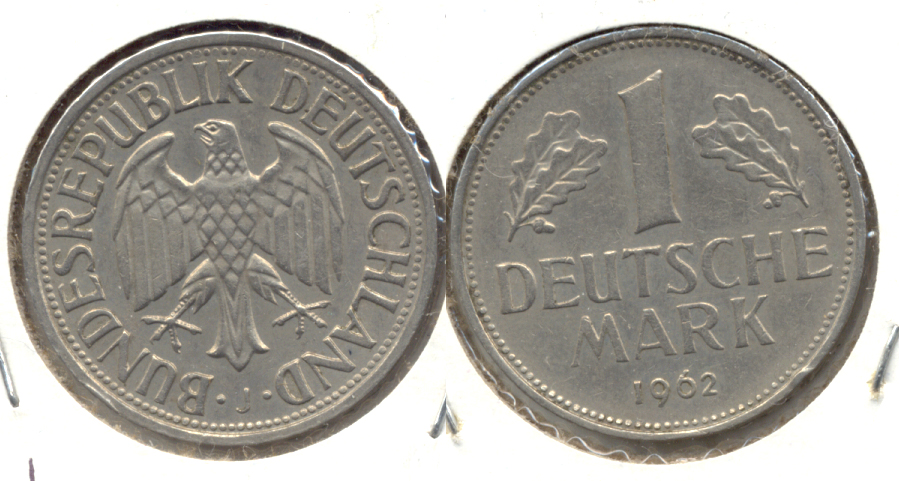 1962-J Germany 1 Mark VF-20
