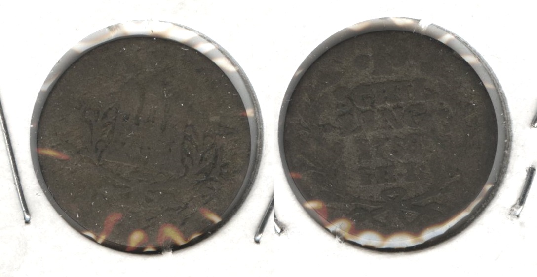 1758 Germany Hamburg 1 Schilling Good-4