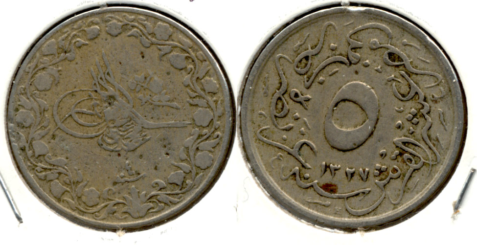 1912 India Toughia 5 Ochr Fine-12