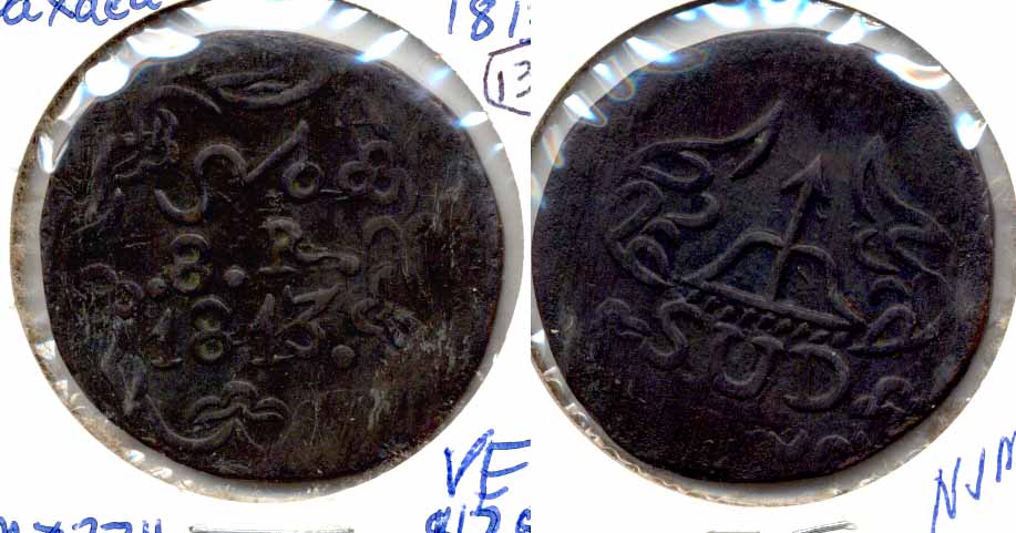 1813 Mexico Oaxaca 8 Real VF-20