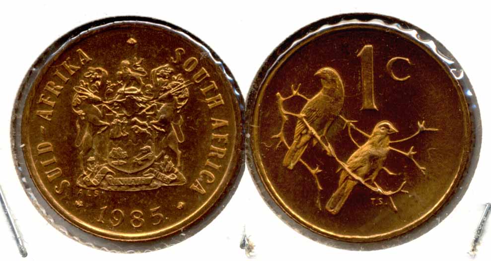 1985 South Africa 1 Cent MS