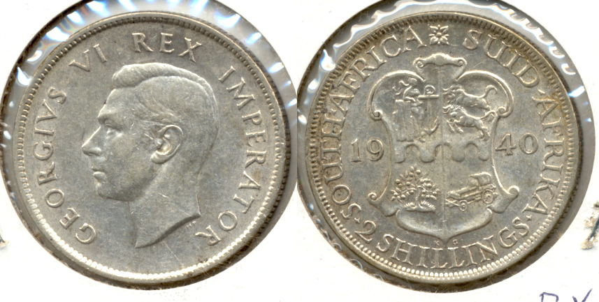 1940 South Africa Florin EF-40