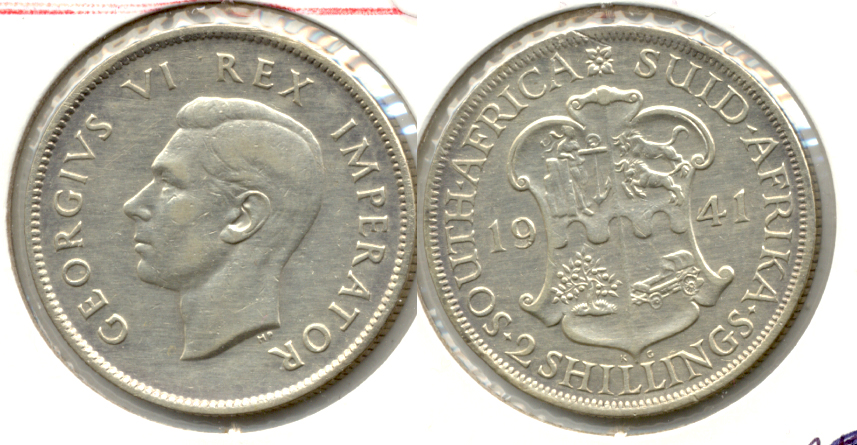 1941 South Africa Florin VF-20