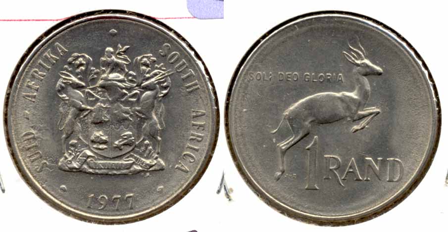 1977 South Africa 1 Rand MS