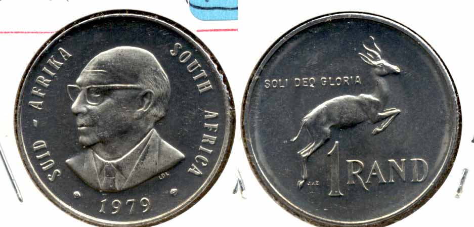 1979 South Africa 1 Rand MS