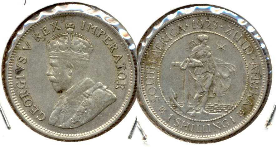 1923 South Africa 1 Shilling VF-30