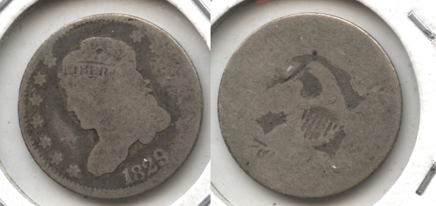 1829 Capped Bust Half Dime Fair-2 #a
