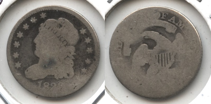 1829 Capped Bust Half Dime Fair-2 #b