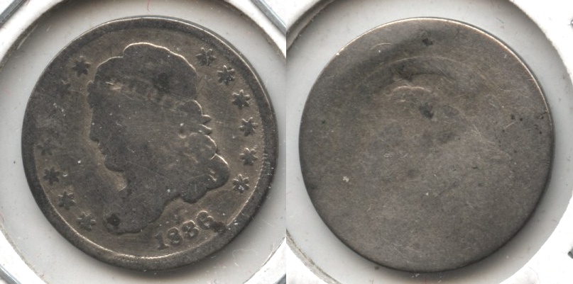 1836 Capped Bust Half Dime Fair-2