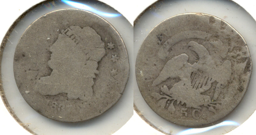 1837 Capped Bust Half Dime Fair-2 a