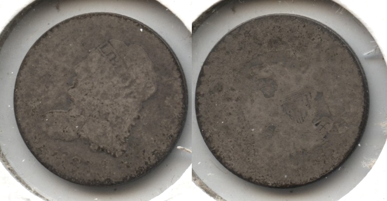 1837 Capped Bust Half Dime Fair-2 #b