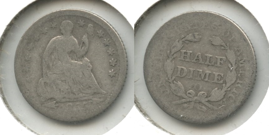 1855-O Seated Liberty Half Dime AG-3