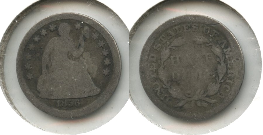 1856 Seated Liberty Half Dime AG-3 #d
