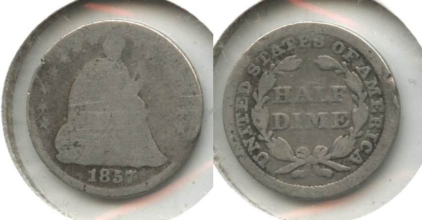 1857 Seated Liberty Half Dime Fair-2