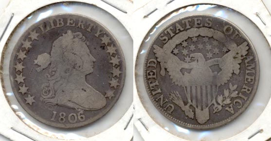 1806 Draped Bust Half Dollar Good-6
