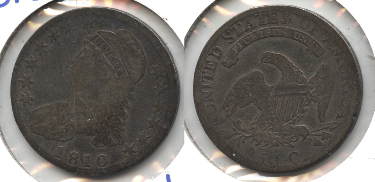 1810 Capped Bust Half Dollar Good-4