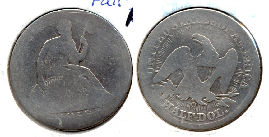 1853-O Seated Liberty Half Dollar Fair-2