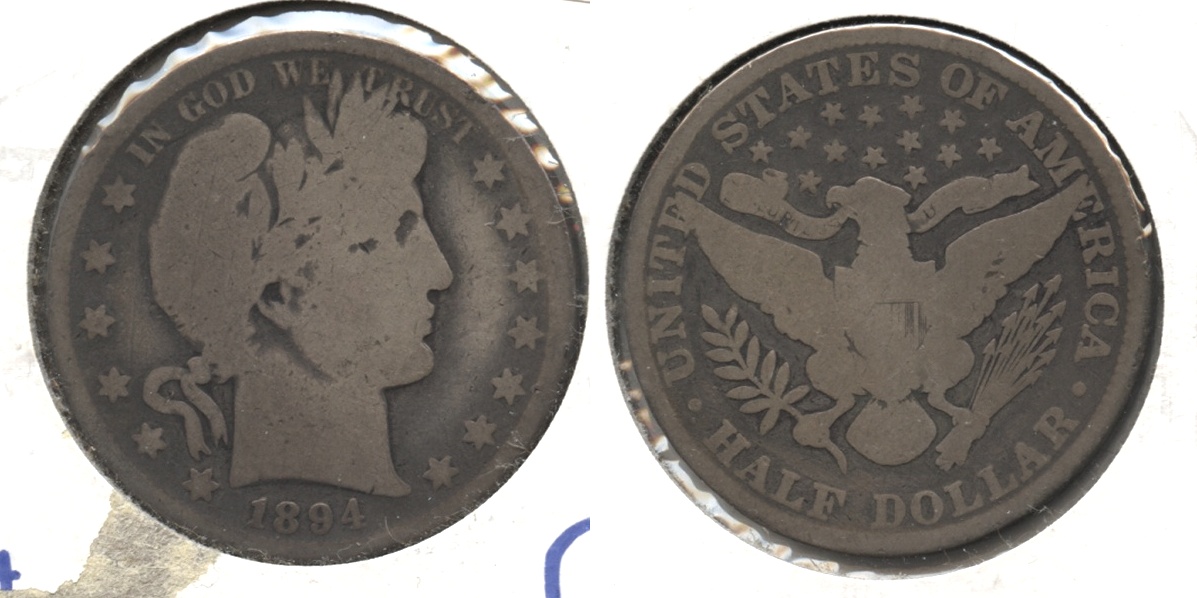 1894 Barber Half Dollar Good-4 #a