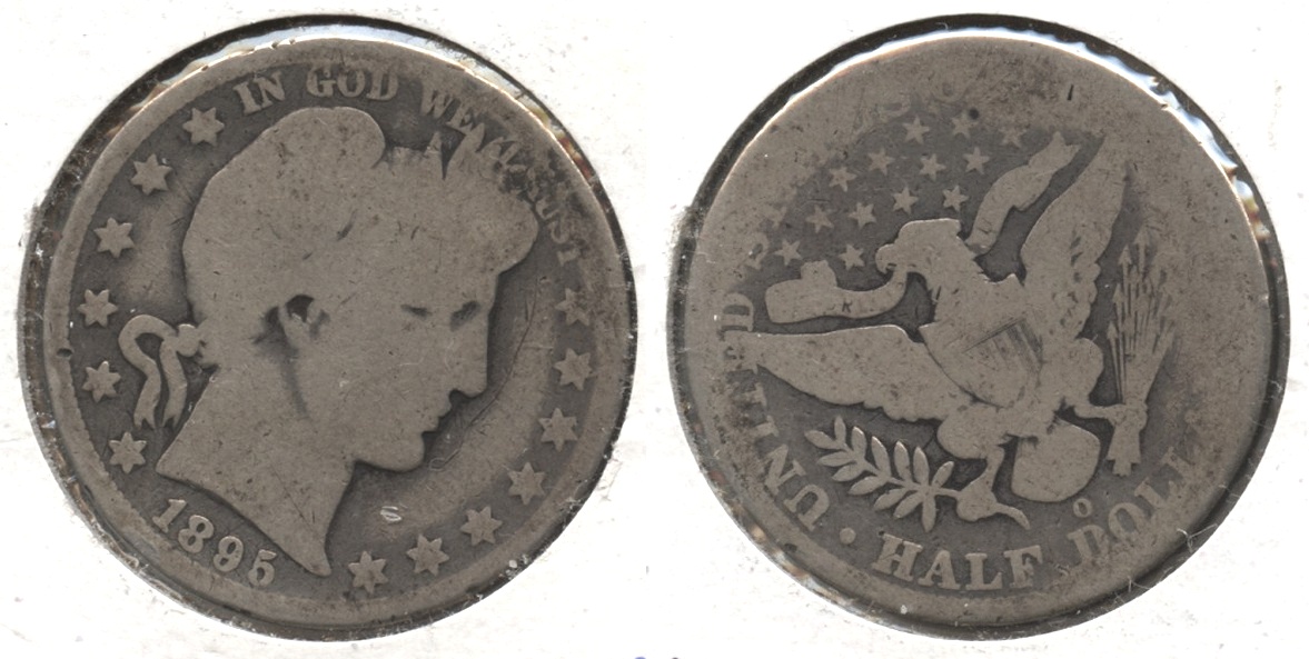 1895-O Barber Half Dollar AG-3 #a