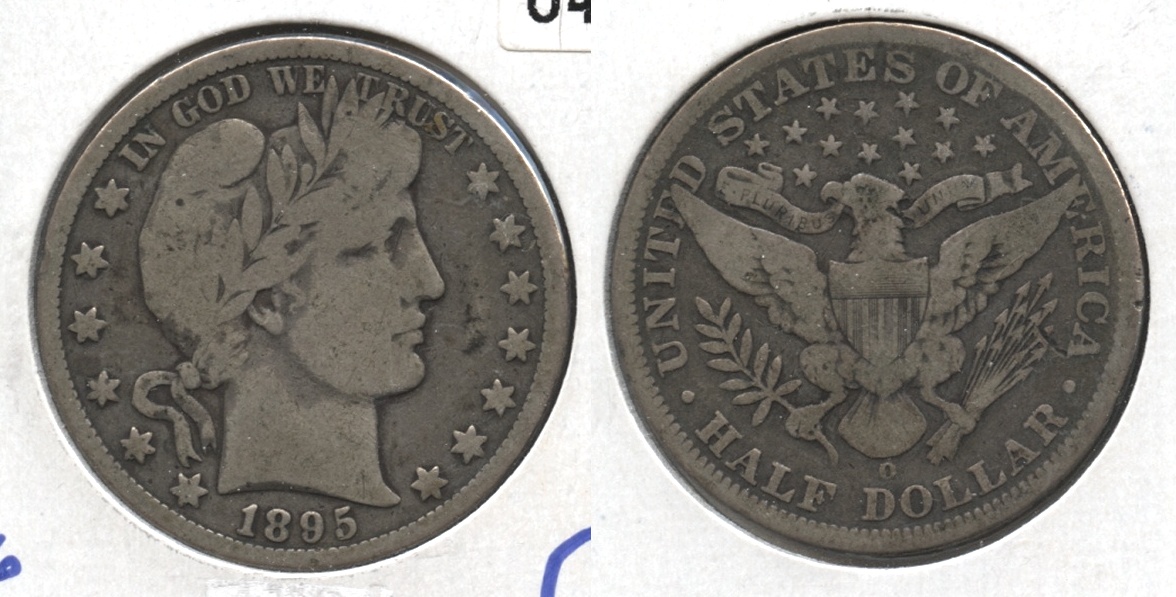1895-O Barber Half Dollar G-4