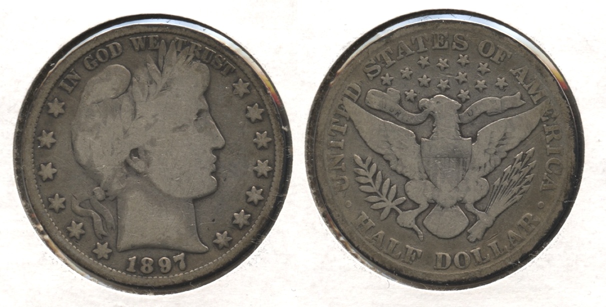 1897 Barber Half Dollar Good-4 #j