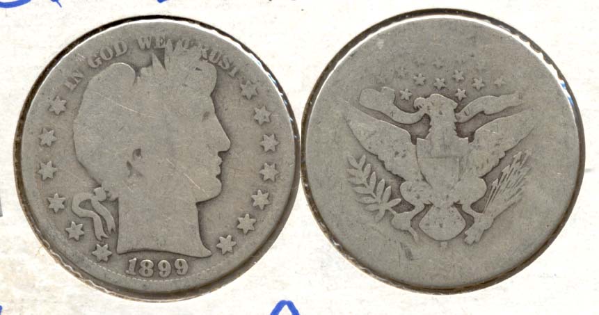 1899-S Barber Half Dollar AG-3