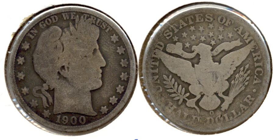 1900-O Barber Half Dollar AG-3 a