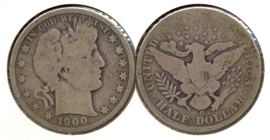 1900-O Barber Half Dollar AG-3 c