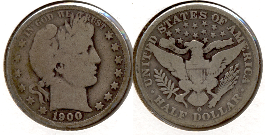 1900-O Barber Half Dollar Good-4 c
