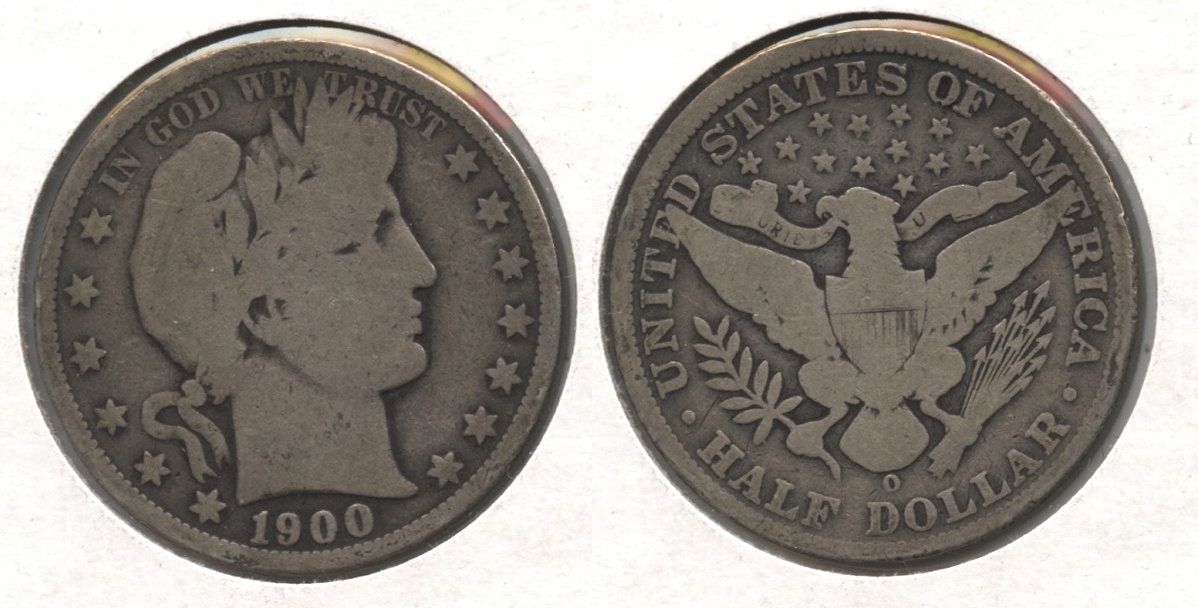 1900-O Barber Half Dollar Good-4 #g
