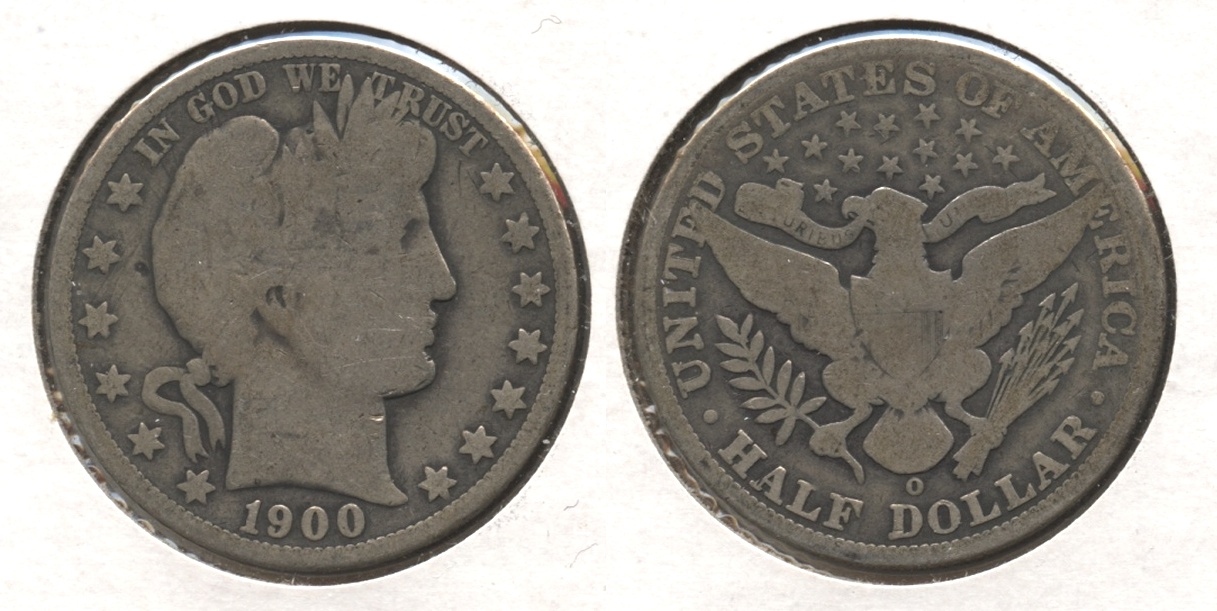 1900-O Barber Half Dollar Good-4 #i