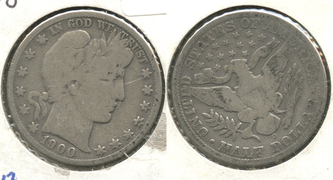 1900-O Barber Half Dollar Good-4 #m