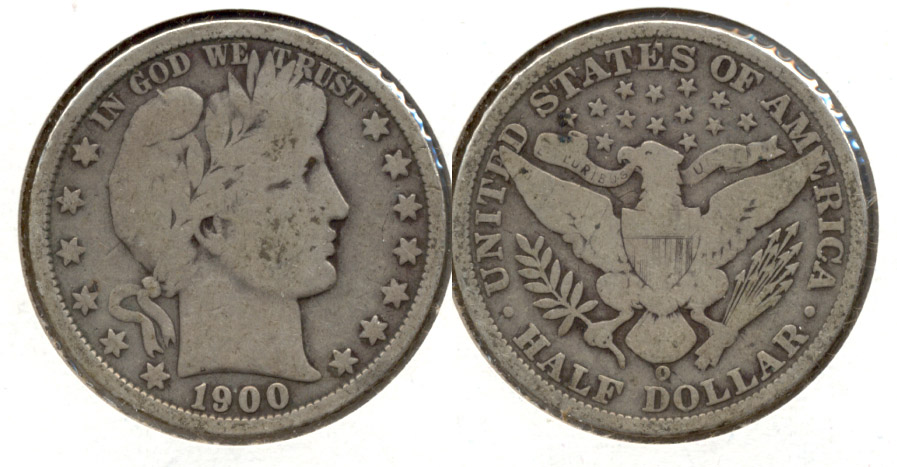 1900-O Barber Half Dollar Good-6