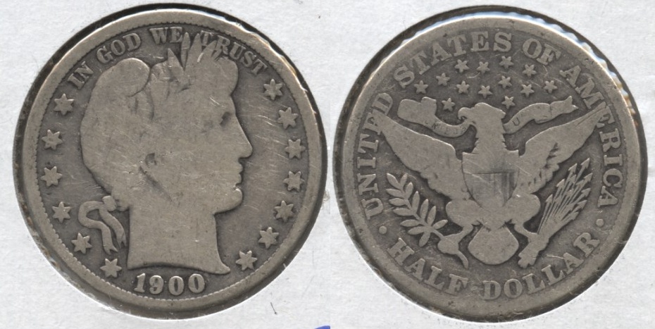 1900 Barber Half Dollar Good-4 i