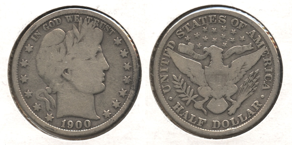 1900 Barber Half Dollar Good-6