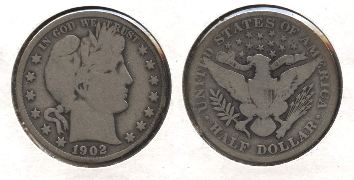 1902 Barber Half Dollar Good-4 #d