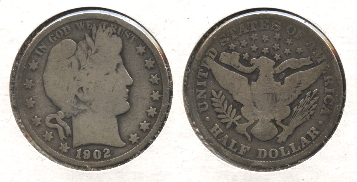 1902 Barber Half Dollar Good-4 #e
