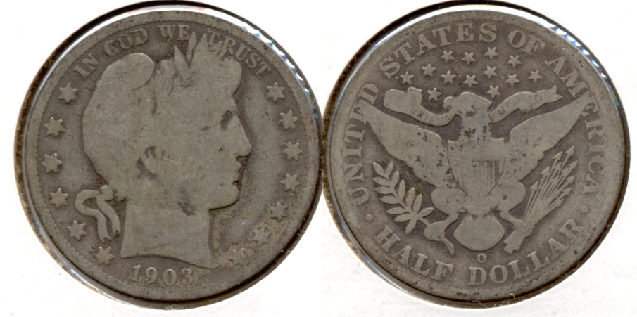 1903-O Barber Half Dollar Good-4