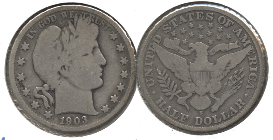 1903-S Barber Half Dollar Good-4 #c