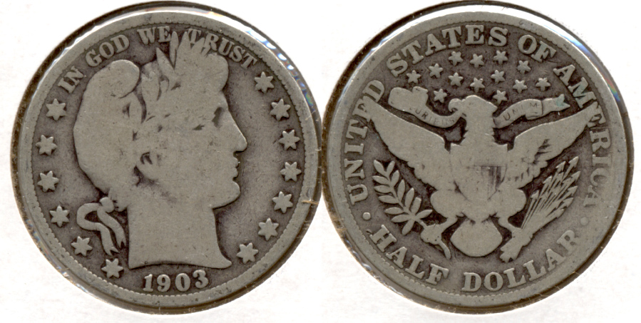 1903 Barber Half Dollar Good-4 b
