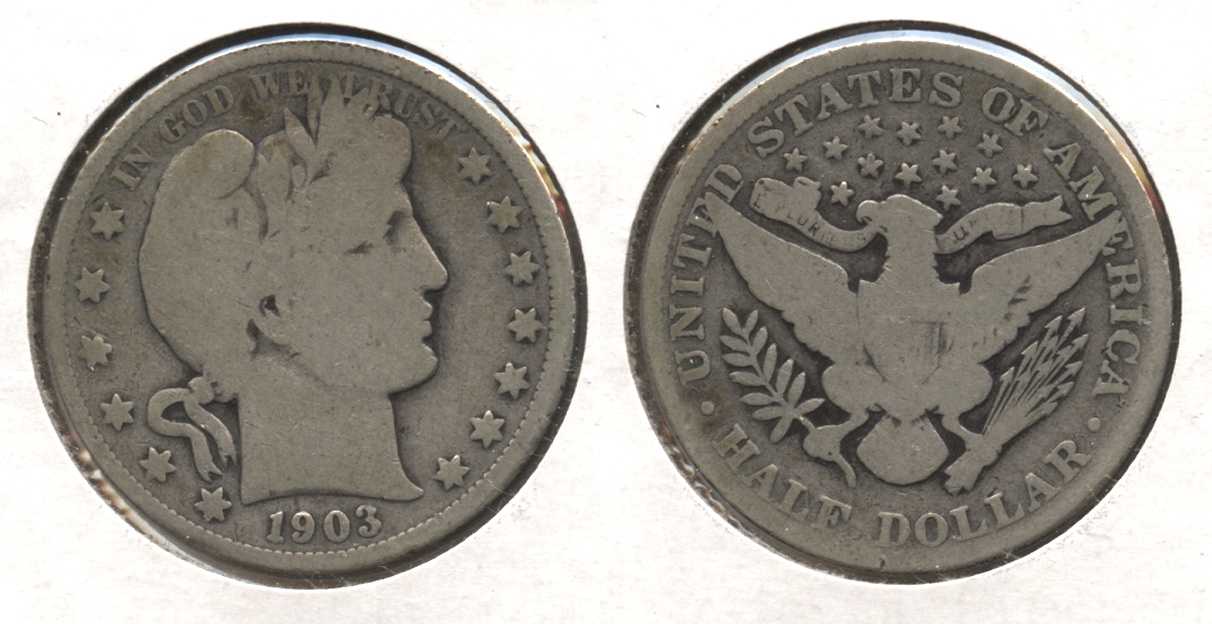 1903 Barber Half Dollar Good-4 #e