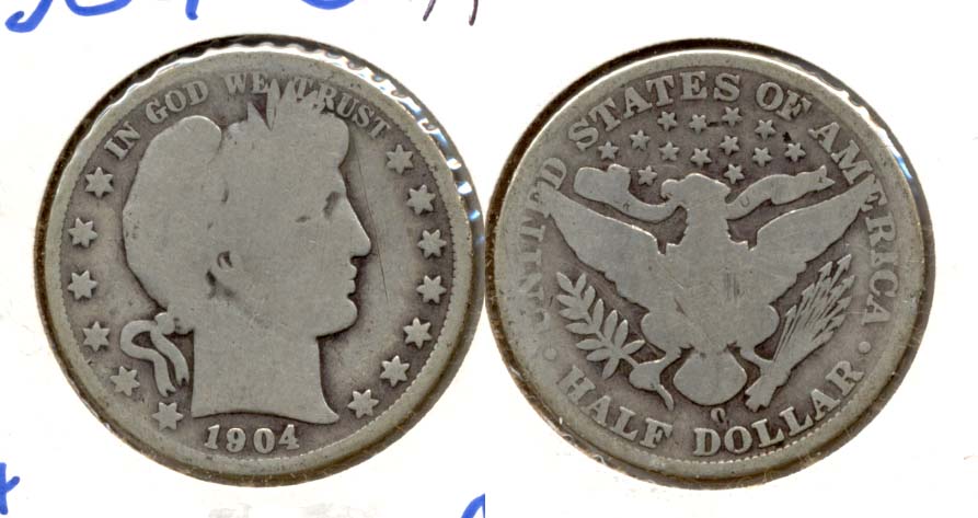 1904-O Barber Half Dollar AG-3