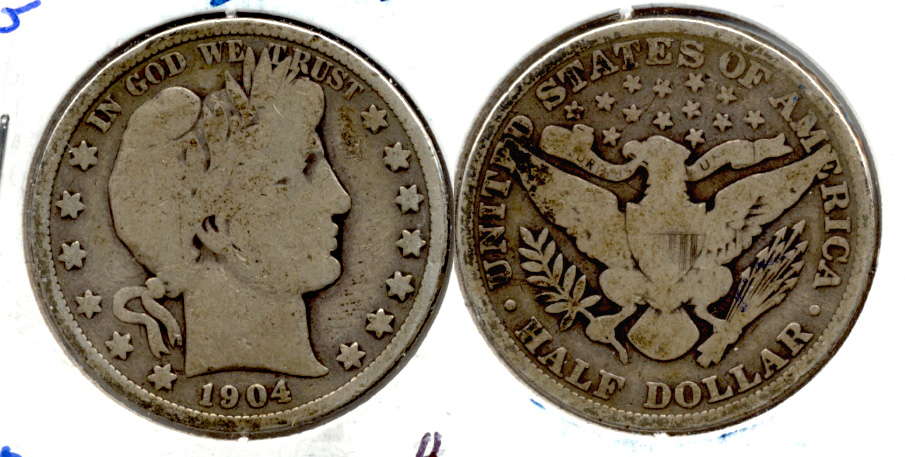1904 Barber Half Dollar Good-4 c