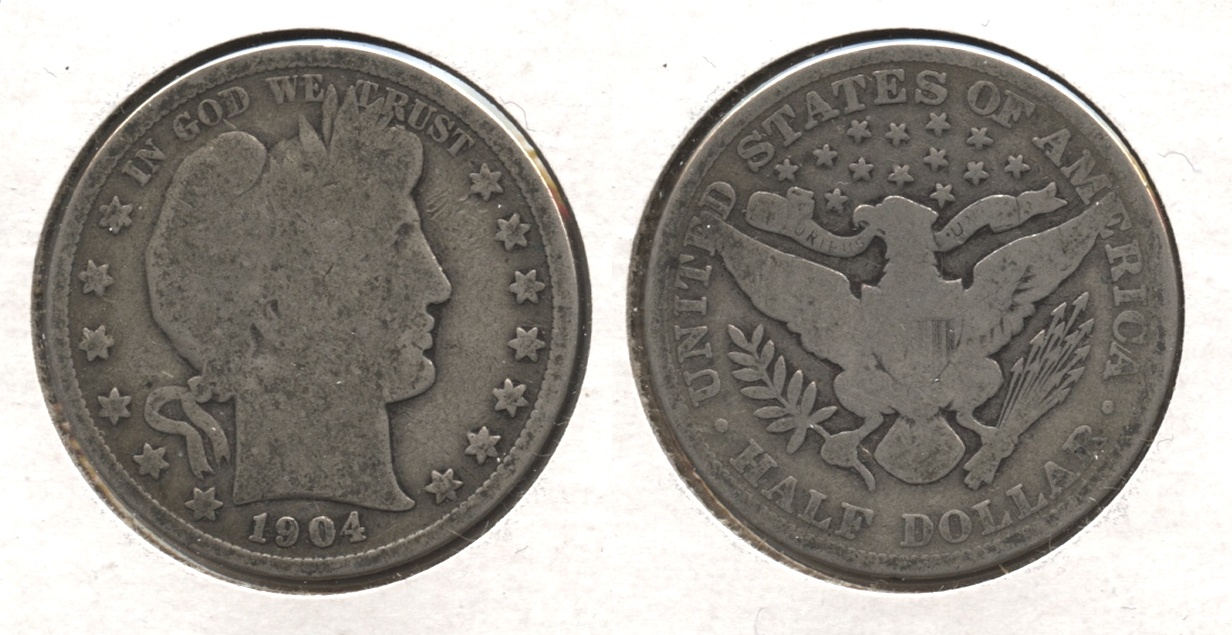 1904 Barber Half Dollar Good-4 #g