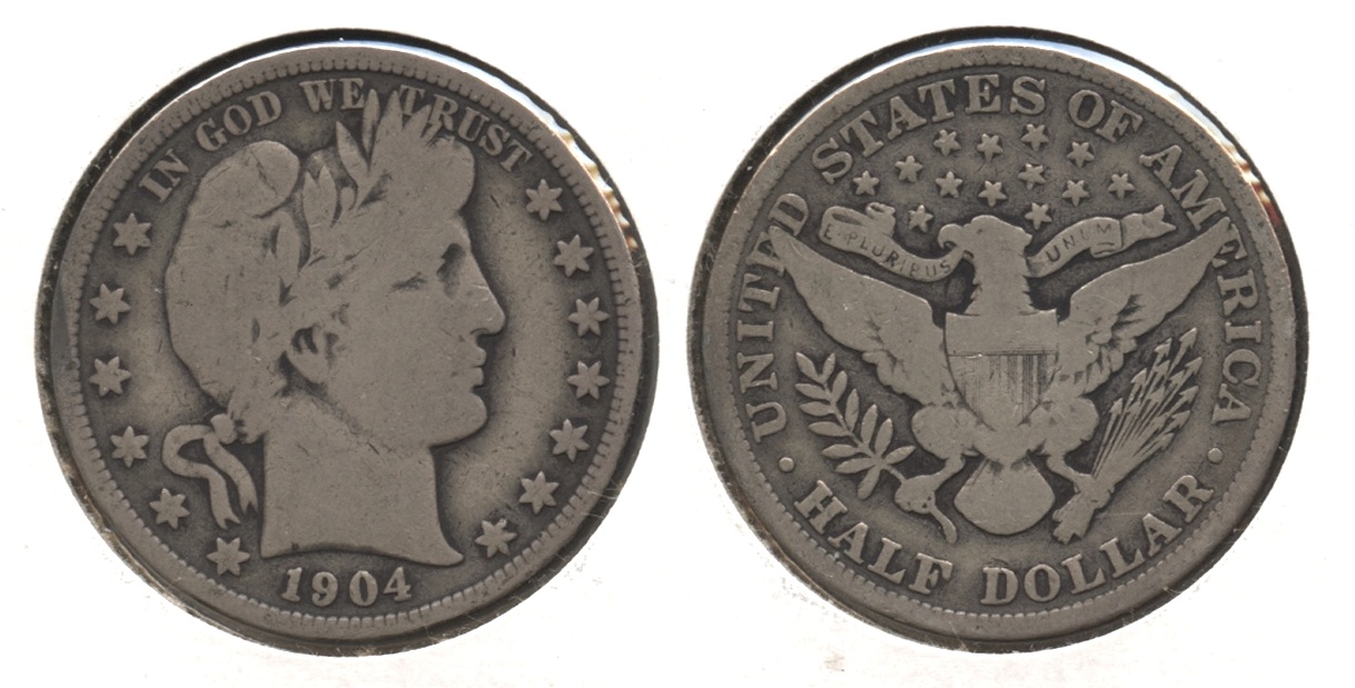 1904 Barber Half Dollar Good-6 #a