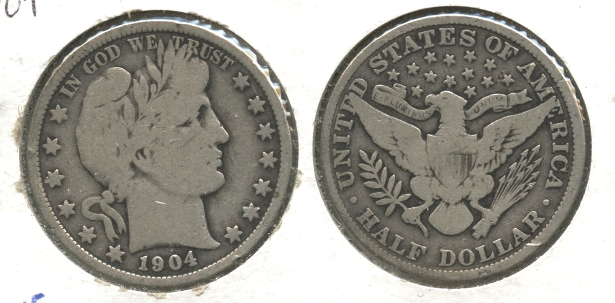 1904 Barber Half Dollar Good-6 #b